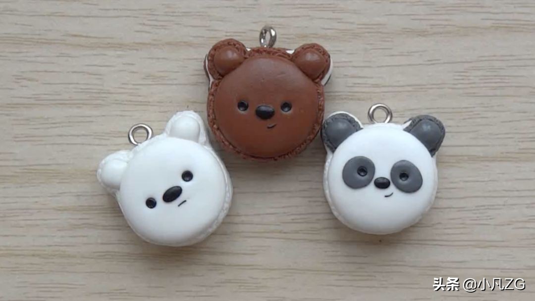 马卡龙动物教程,制作各种可爱小动物的马卡龙