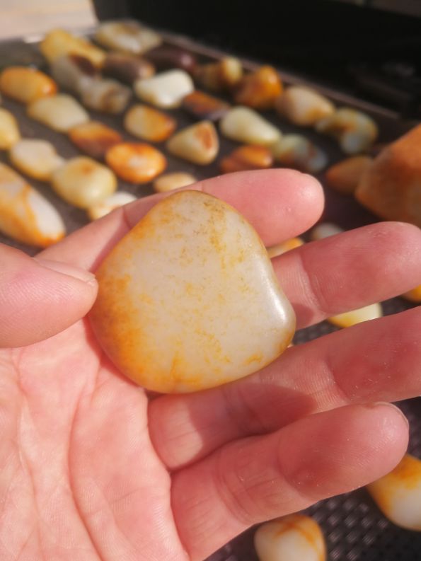 和田玉籽料直播间靠谱吗,青花籽料直播