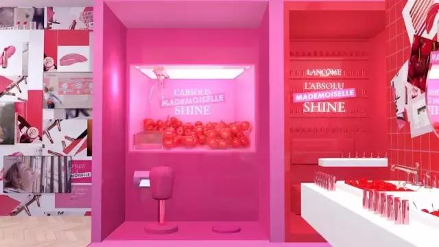 兰蔻菁纯小姐限时美妆店｜打卡圣地