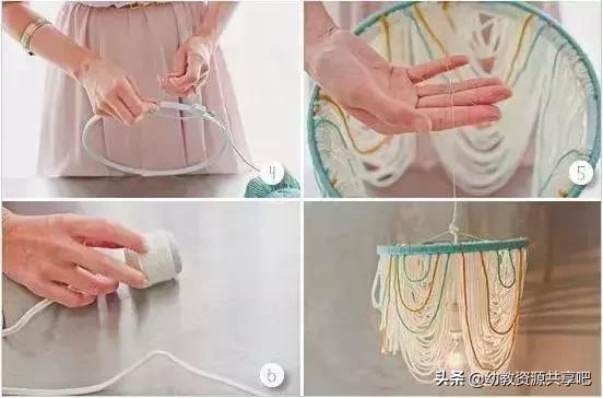 幼儿园环创教室吊饰简单又好看,幼儿园吊饰筷子纸杯环创简单好看