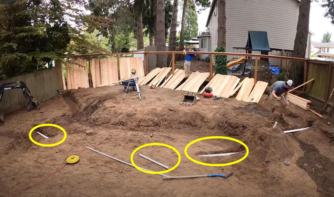 花园铺石板路效果图,院子石板路改造效果图