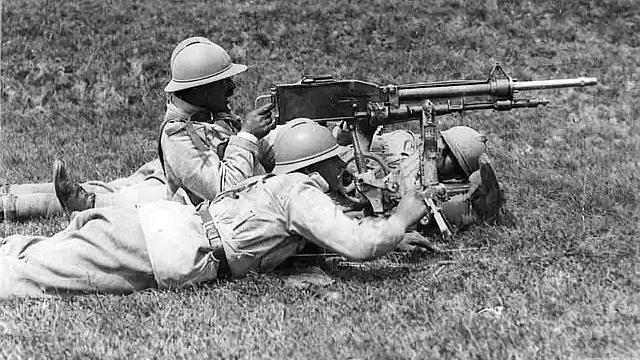 哈奇开斯1914型重机枪,哈奇开斯机枪发明