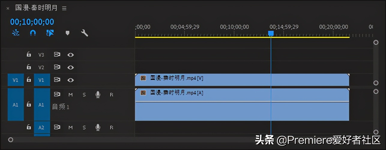 pr剪辑小技巧时间线调整,pr时间线剪辑小技巧