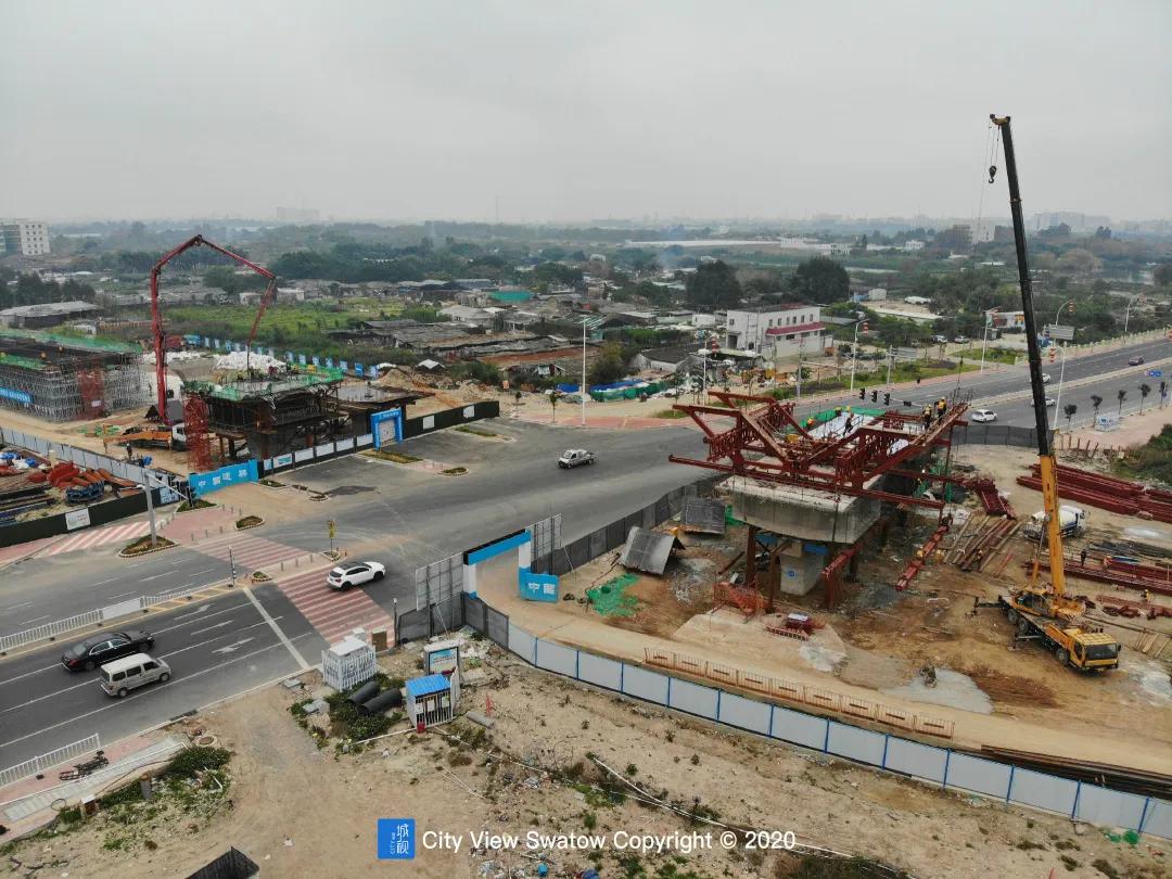 汕头城视,汕头市汕北大道互通立交规划图片