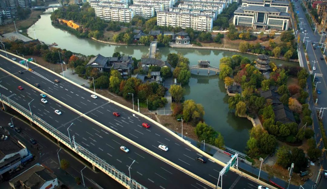 镇江丁卯航拍,镜头下的中国美好生活