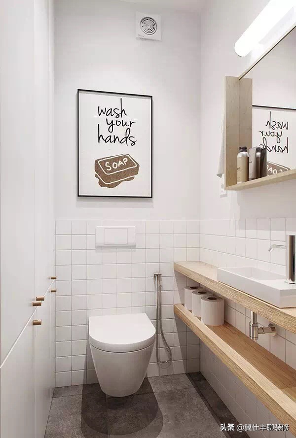 北欧卧室木纹砖铺贴效果图,北欧木地板砖房间效果图