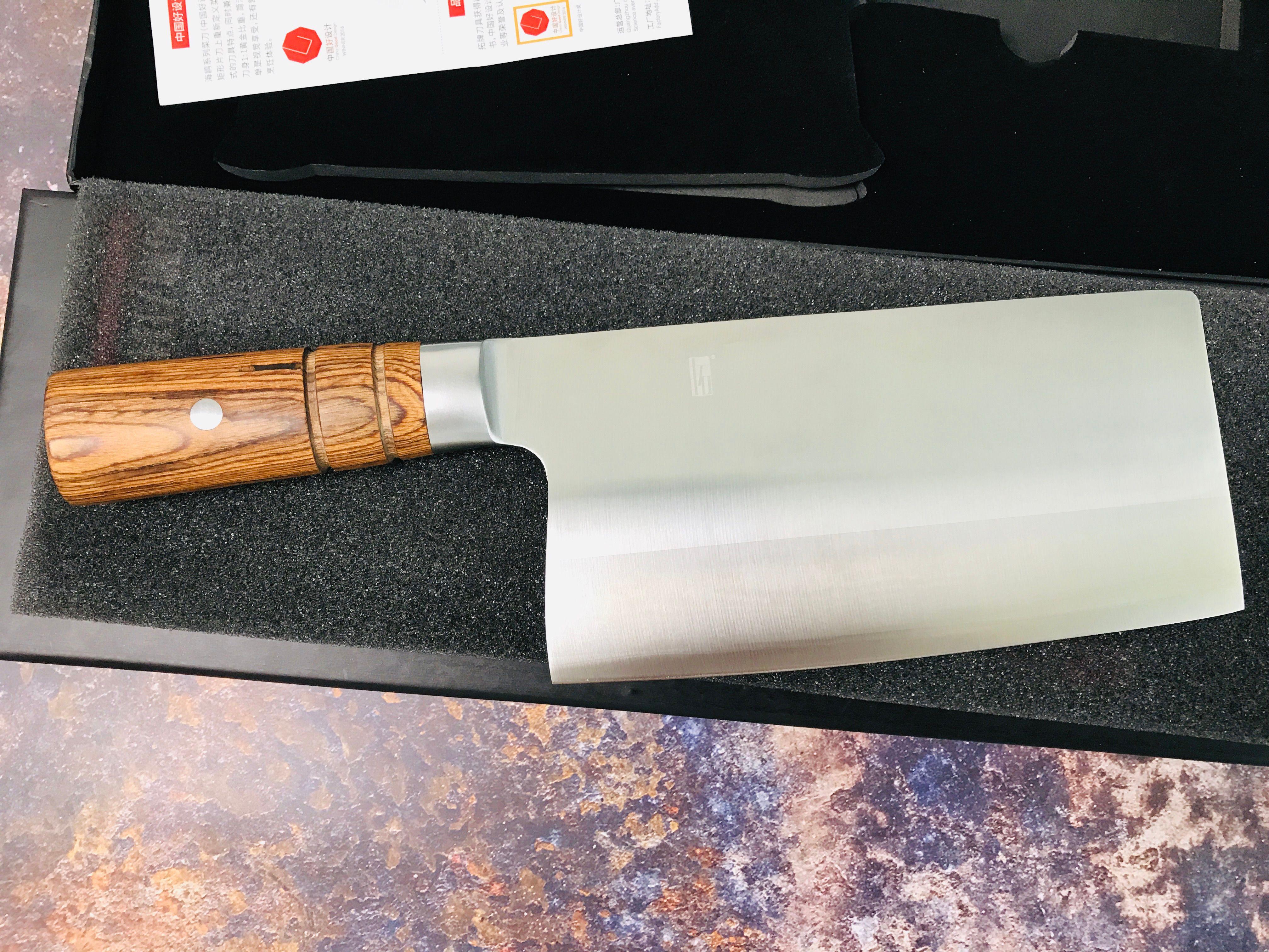 拓牌黑将菜刀评测,拓牌黑将系列菜刀