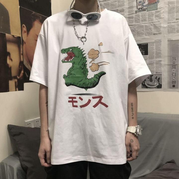 韩系ins简约风t恤,适合各种场合穿的大版潮流t恤