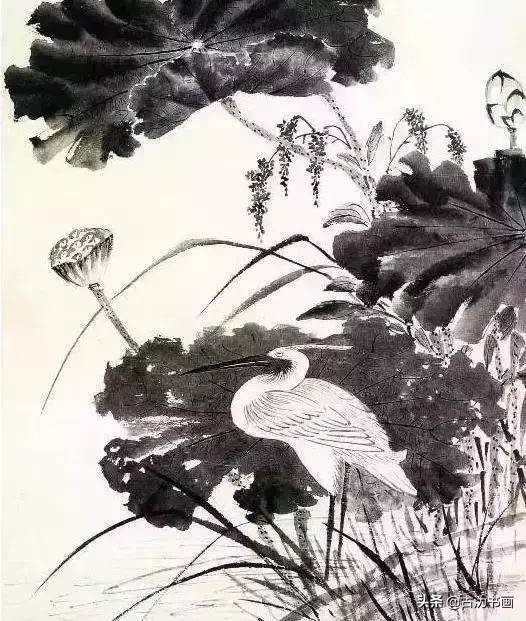 有瑕疵的徽墨,有点瑕疵的画