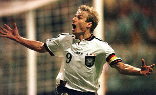 金球奖的“遗珠”尤尔根·克林斯曼，金色的轰炸机