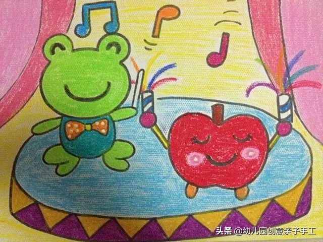 上百张幼儿园创意儿童画,儿童绘画创意3-6岁童年童画