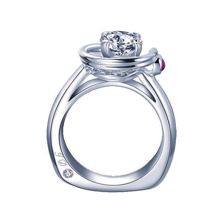 0.5克拉和1克拉钻戒大小差多少,一克拉和1.5克拉钻戒上手效果图