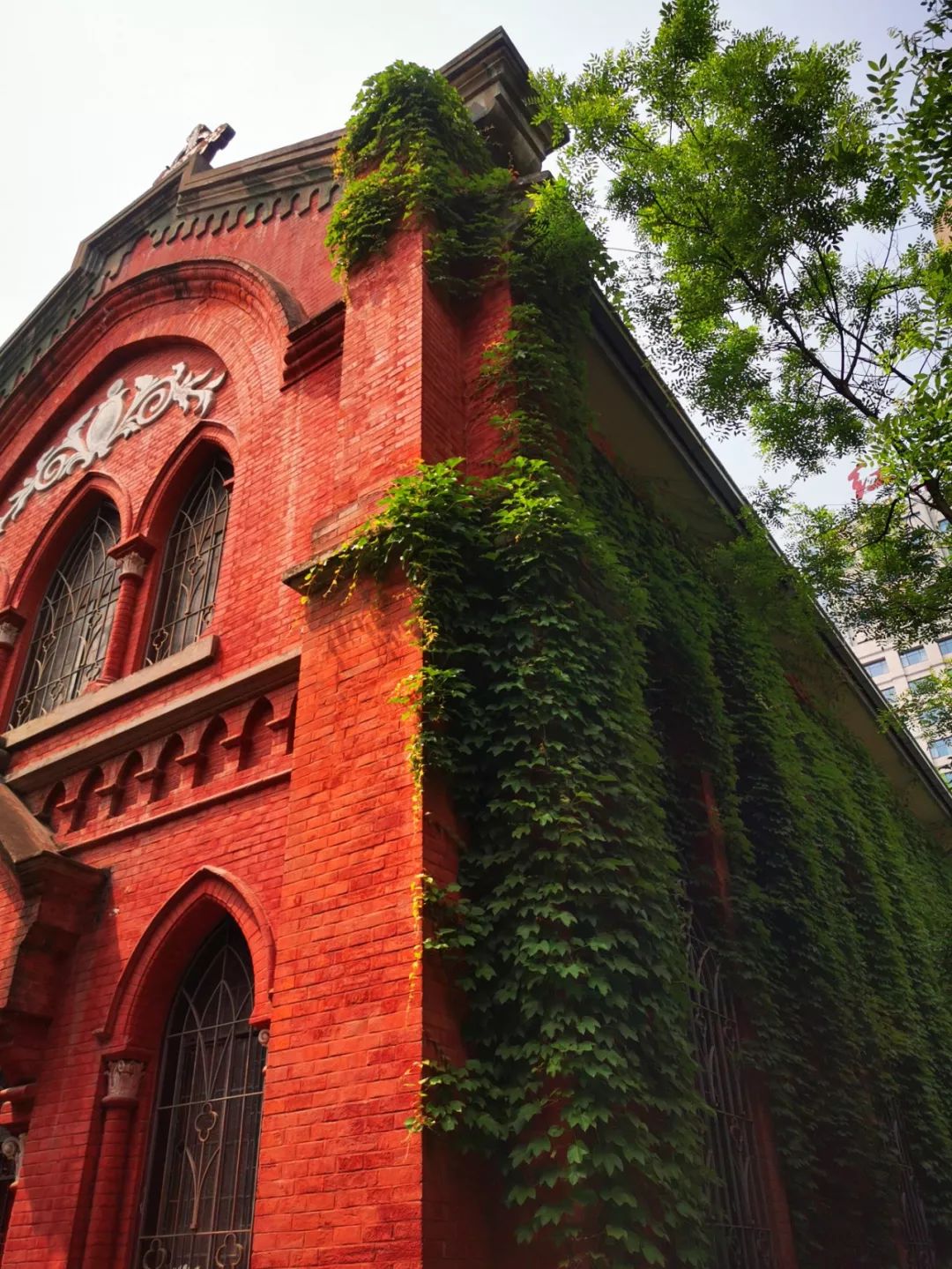 隐藏杭州红会医院内的红砖洋房，八十年前曾是贫苦百姓心中的圣地