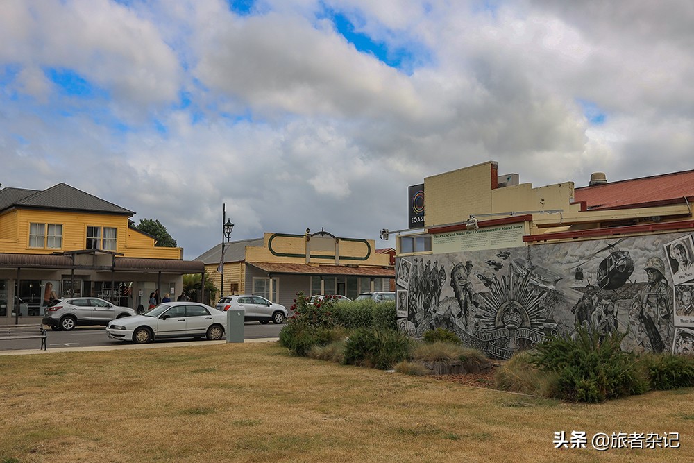 谢菲尔德壁画小镇图片,塔斯马尼亚壁画小镇谢菲尔德小镇