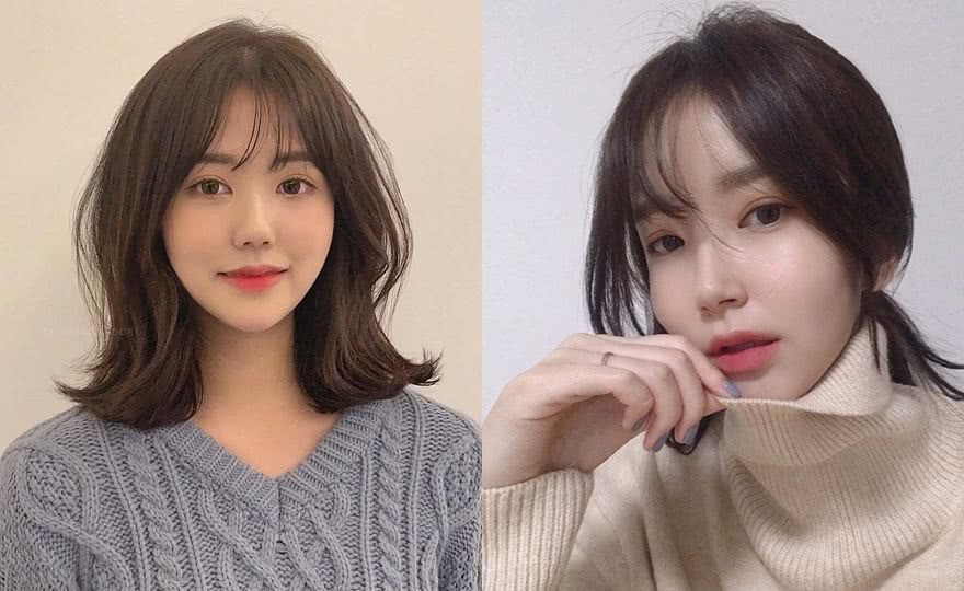 法式刘海加八字刘海真的超好看,法式刘海八字刘海哪个好看