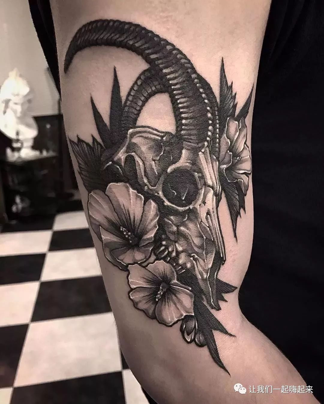 暗黑风格的纹身,暗黑风格纹身简洁