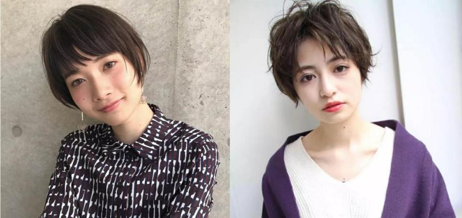 30-40岁有层次方脸发型减龄中长发,发量少细软脸窄适合烫的发型