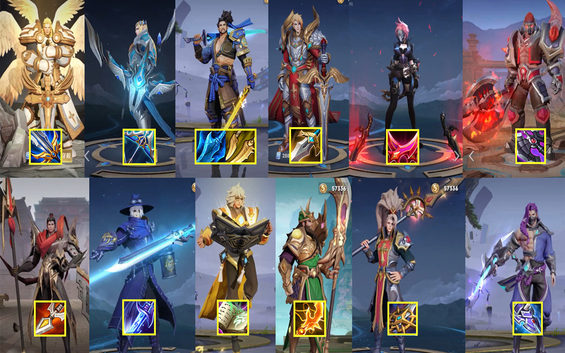 王者荣耀李信双形态通用出装,王者荣耀英雄使用推荐出装