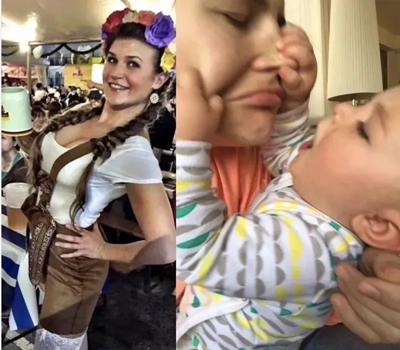 国外爸爸带娃八个月前后对比,美国带娃与中国带娃对比