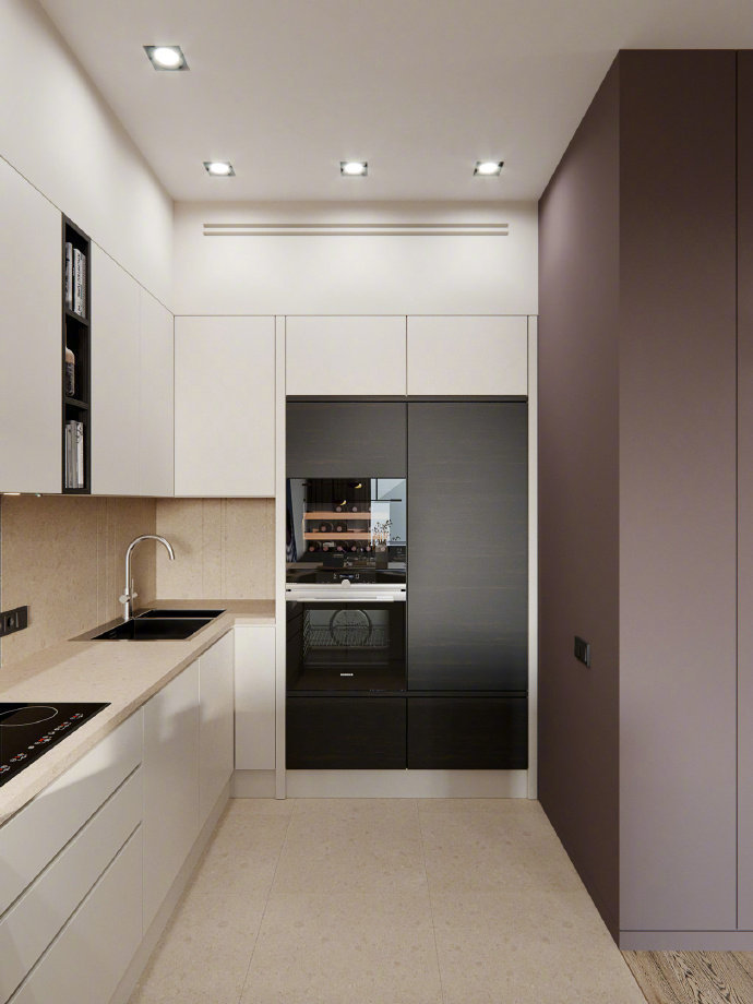 紫色系绝美渐变别墅,迷你淡紫色仙气别墅