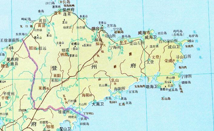 山东齐鲁地名的来源,莱山镇的来历