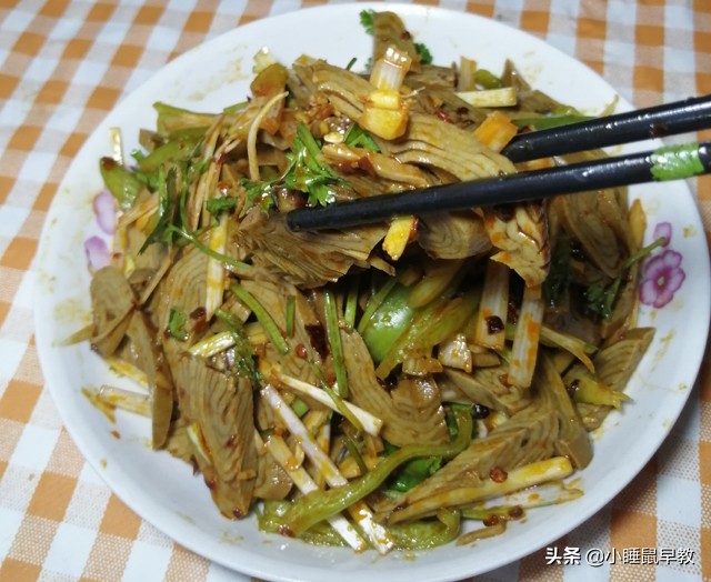 樱花凉拌素火腿,徐州菜凉拌素火腿