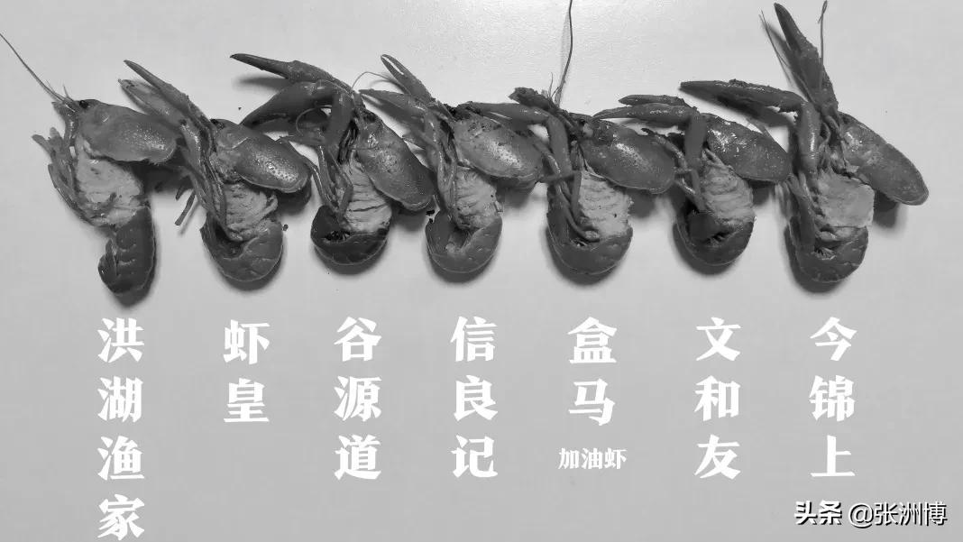 网红红黑榜,今年小龙虾排行榜