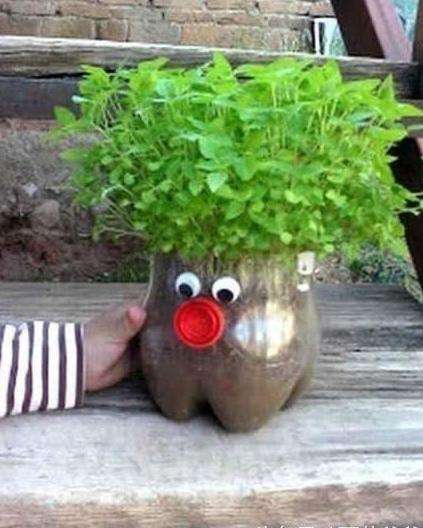 自制养花滴水瓶教程图片,手工自制花瓶养花教程图片