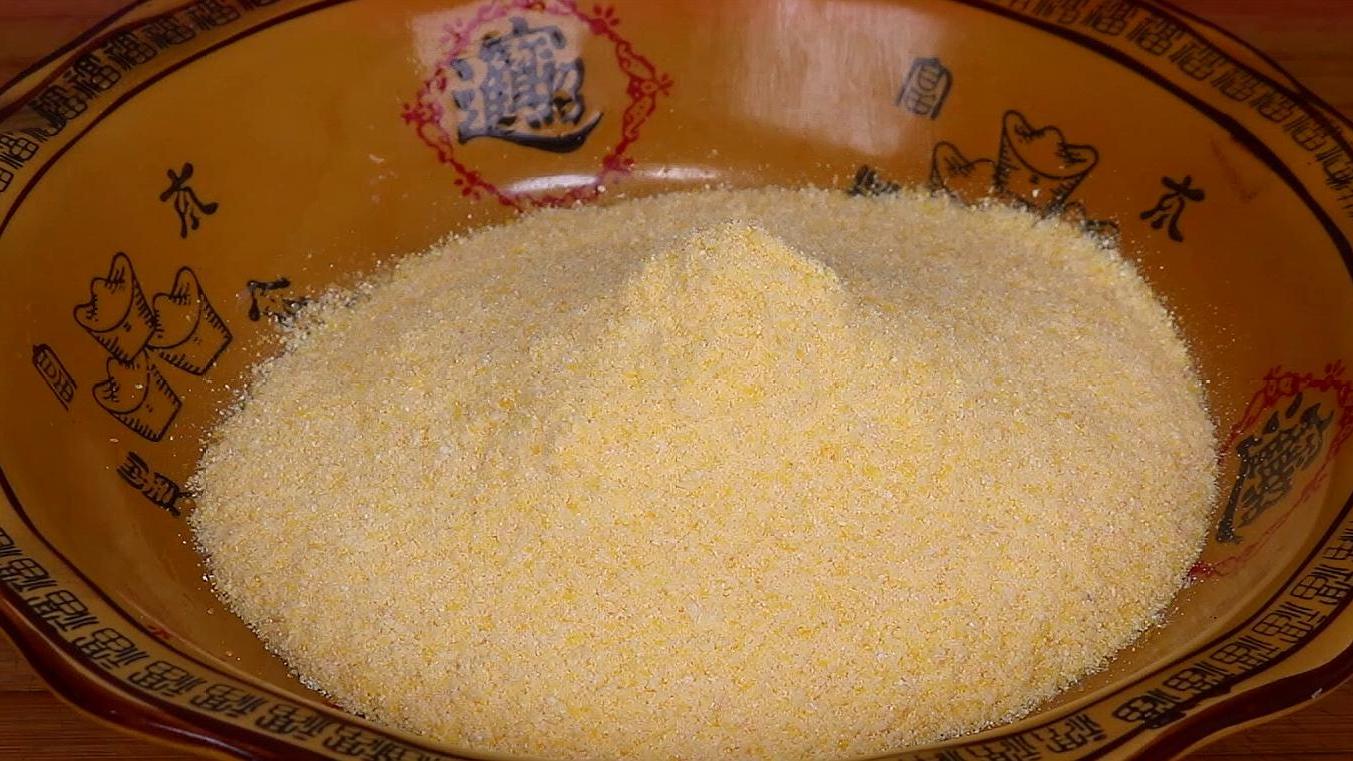 空气炸锅玉米面蛋糕的做法,玉米面这样做比蛋糕面包还好吃