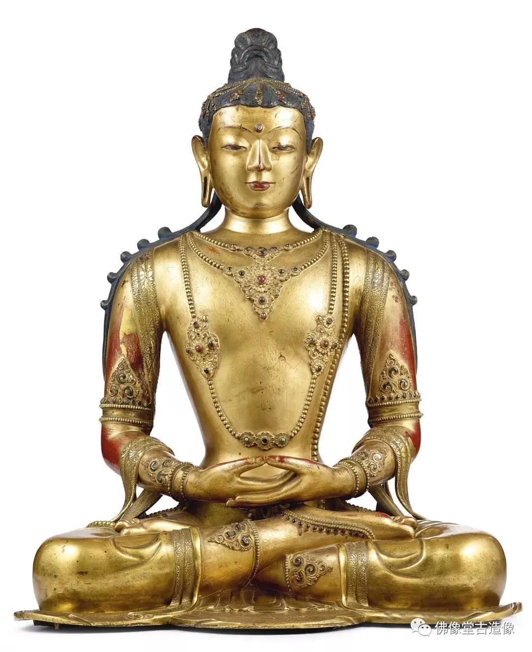 永乐宫廷佛造像拍卖价格,漆木造像