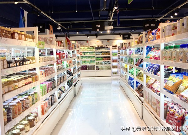 超市设计图视频,小超市货架摆放设计