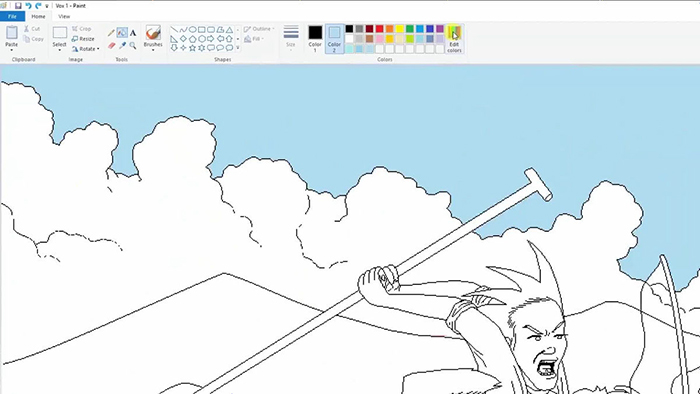 没有理由不画画！看大神用电脑自带工具搞创作