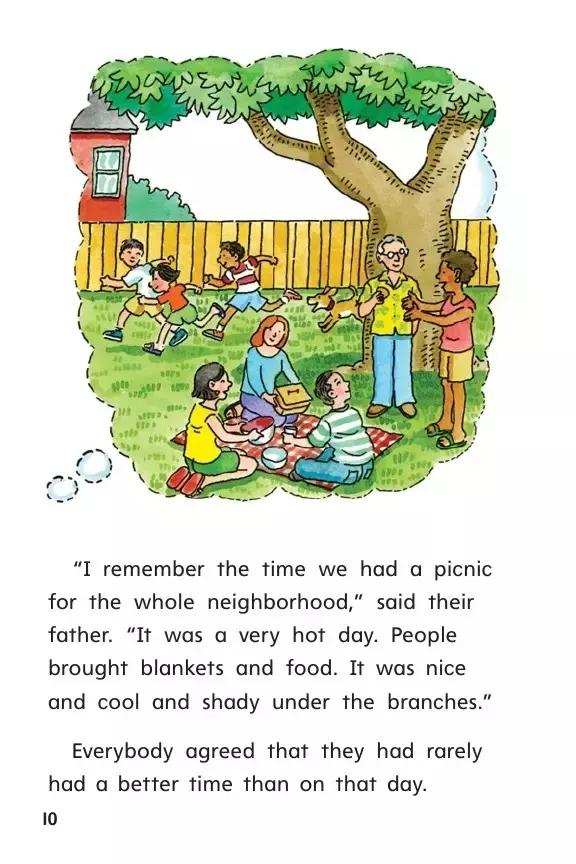 绘本《我们的树》图片,绘本美丽的树