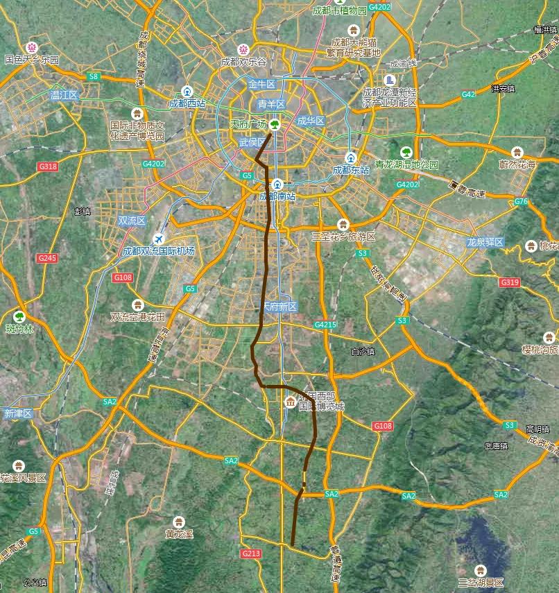 成都地铁16号线会延伸到视高吗,成都地铁16号线