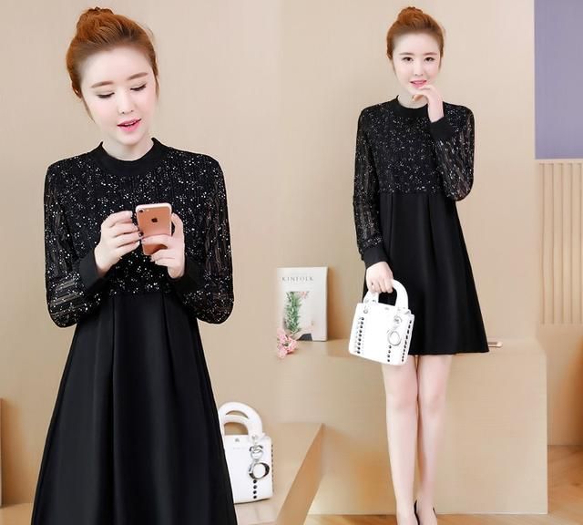 大码女装冬洋气减龄微胖,微胖百搭显瘦大码女装