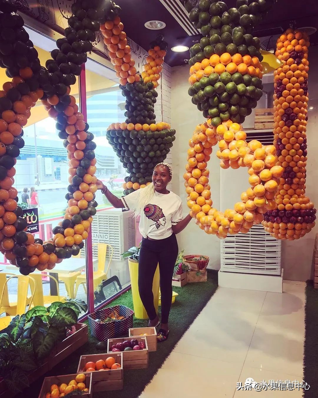 迪拜中国水果店,都说迪拜遍地黄金