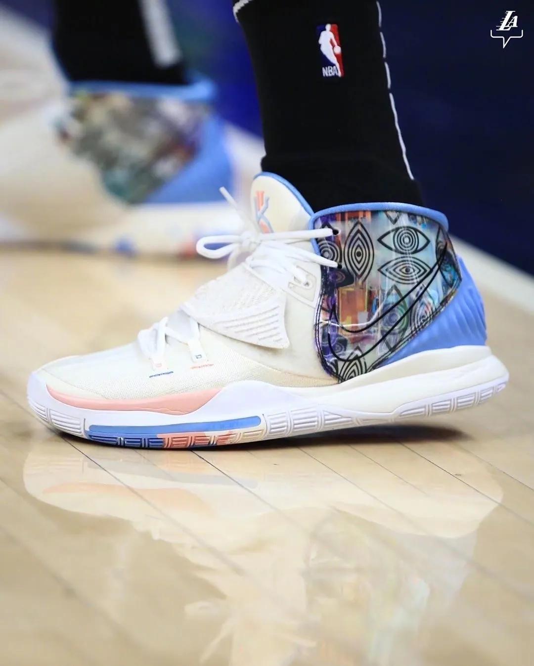 NBA球员上脚:莫里斯穿詹姆斯球鞋,库克的KD12很帅气