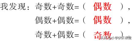 五年级数学奇数和偶数视频讲解,五年级下册奇数与偶数的运算性质