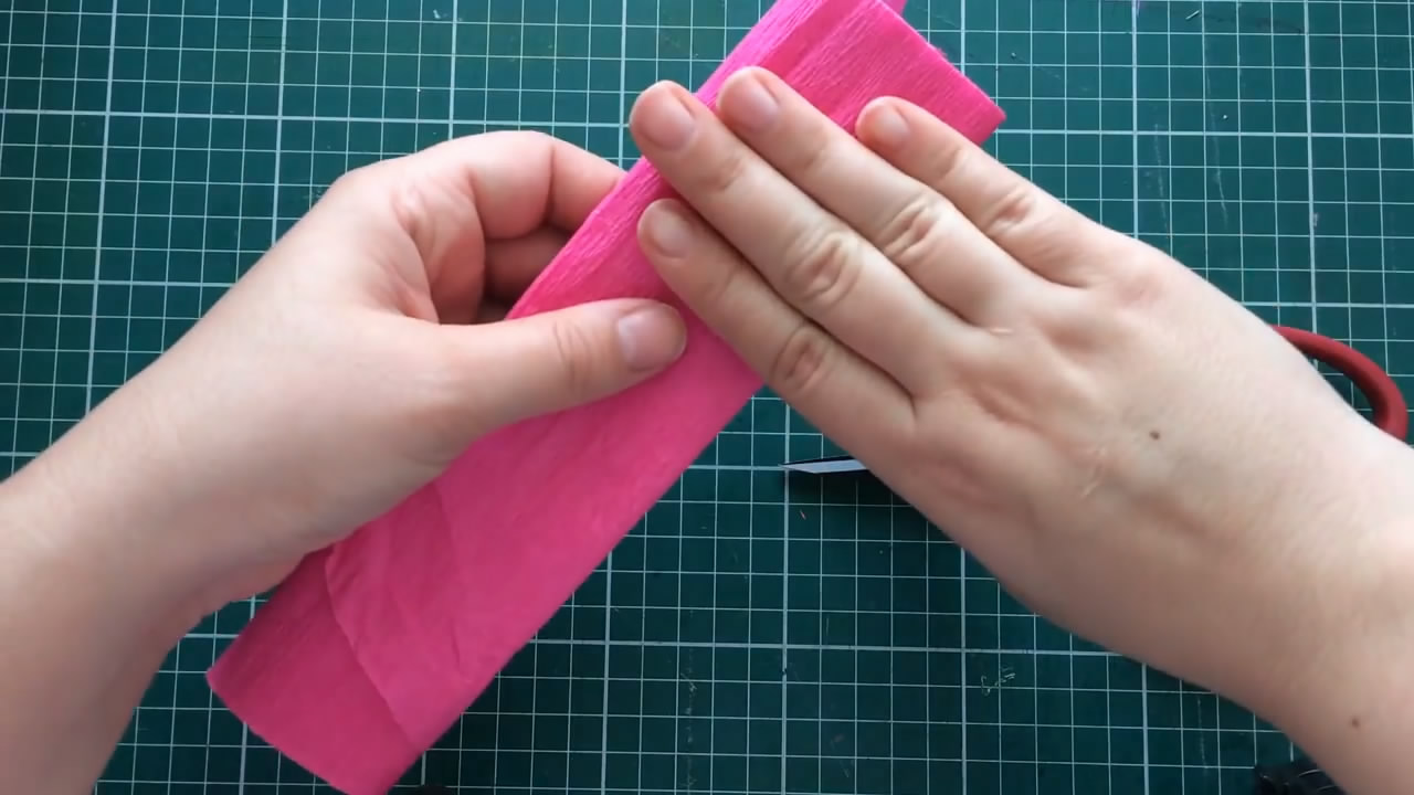 皱纸北欧风纸艺,皱纸折花教程大全简单