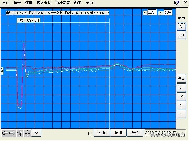 多次脉冲电缆故障测试仪使用方法,不同电缆故障类型对应的脉冲波形