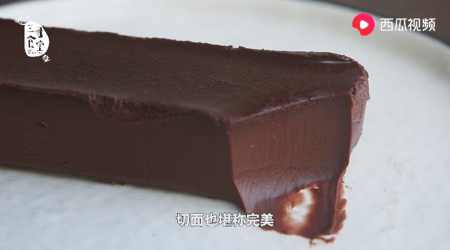 做西瓜巧克力的视频,懒人网红熔岩巧克力