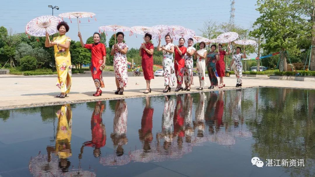 惊艳全国、破世界纪录!455名旗袍佳丽云集湛江遂溪玥珑湖