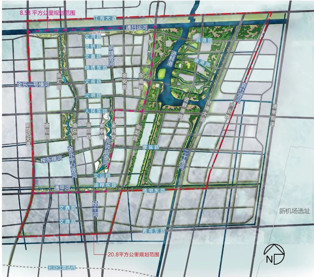效果图曝光！南通这里将打造一座滨水休闲公园