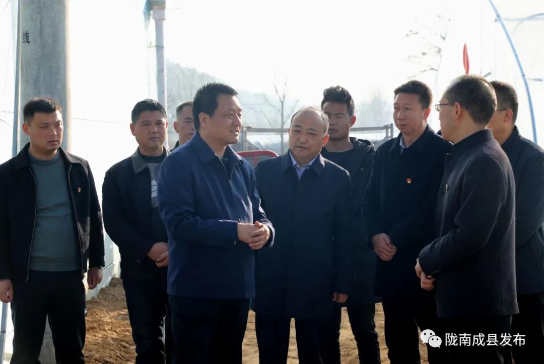 县领导到乡镇调研春耕生产,人武部领导到乡镇调研春耕生产