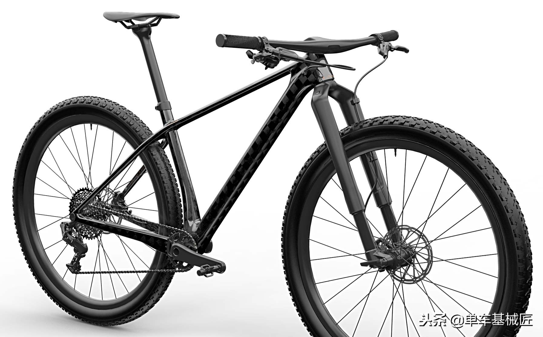 不偷奸不耍滑：实实在在的790g山地车车架，竟然还包含了桶轴