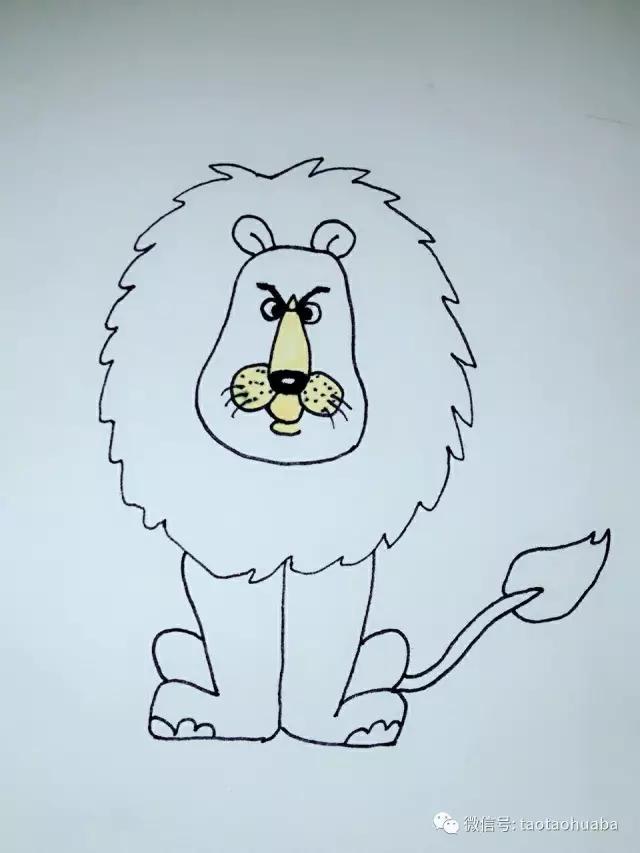 可爱的大狮子,美丽的大狮子