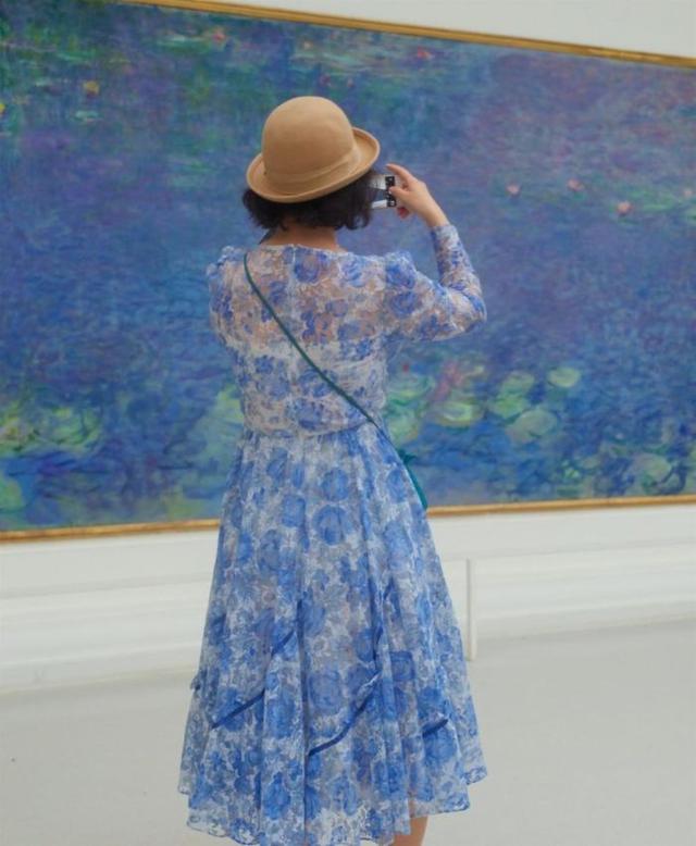 与名画撞脸在博物馆发现前世,一不小心和世界名画撞衫