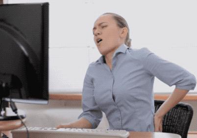 久坐腰痛自制椅子垫,久坐腰痛躺着练