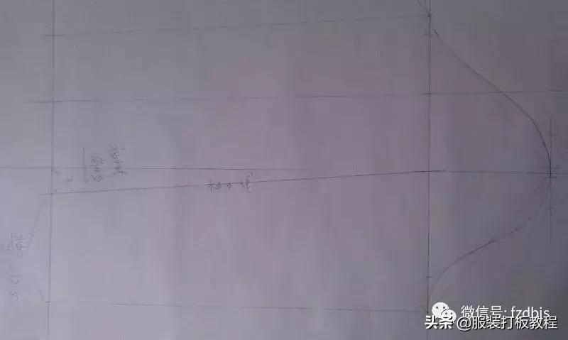 一片袖变两片袖子画法详解纸样,服装各种袖型打版方法