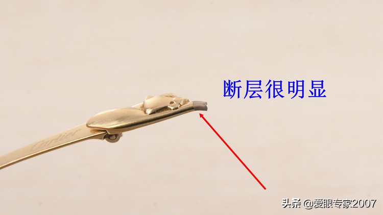 卡地亚眼镜珍贵材质系列,卡地亚眼镜金色的都是什么材质